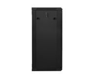 LANBERG Szafa instalacyjna wisząca 19'' 22U 600X450mm czarna (drzwi szklane) WF01-6422-10B - 455314 - zdjęcie 5
